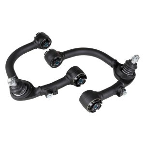 Toyota Land Cruiser Upper Control Arms - Front - Old Man Emu - Tubular Design with Forged Eyelet and Ball Joint Housings, GIIRO Bushing, Heavy-duty Greaseable Ball Joint - Black - `98-`07